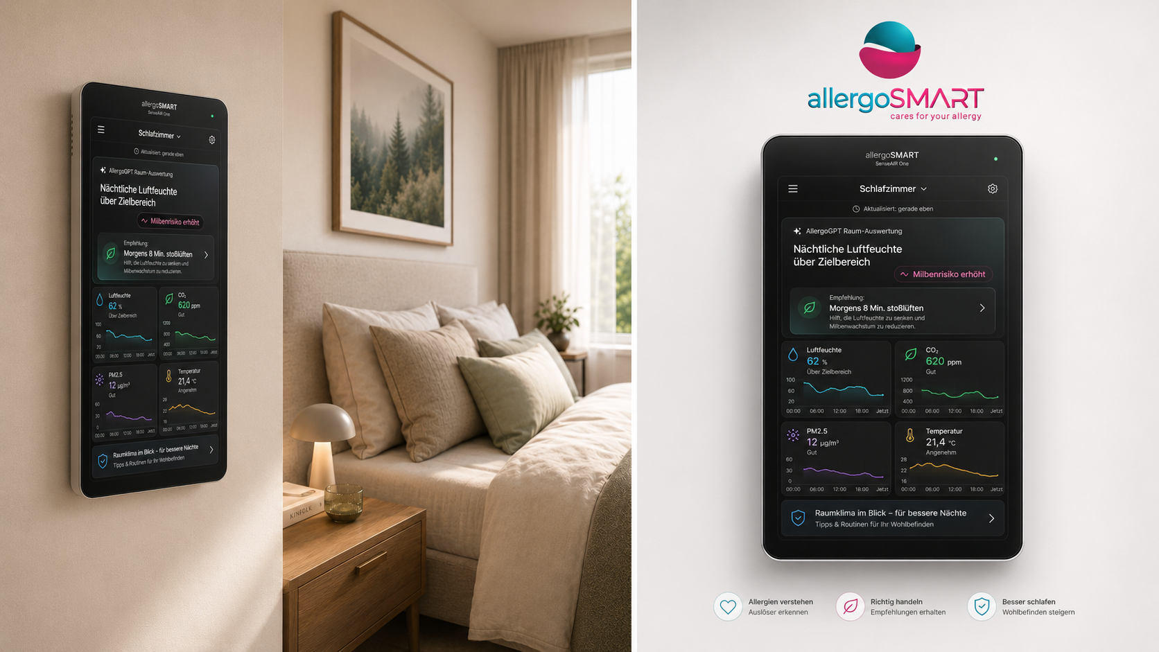 Smart Home & Milbenallergie: So hilft ein automatisches Allergie-Tagebuch